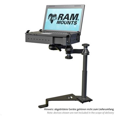 RAM Mounts Laptop Halter für Fahrzeug schwenkbar (RAM-VB-195-SW1), schwarz