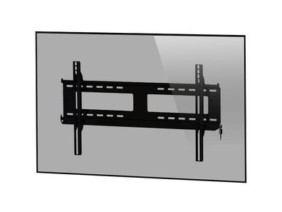 peerless PFL650 diebstahlsichere Display Wandhalterung 37-75 Zoll flach