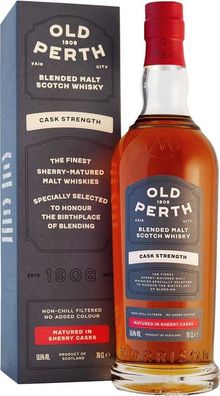 Morrison Scotch Whisky Distillers Old Perth Cask Strength 58,6 % NV 0.7 L Flasche