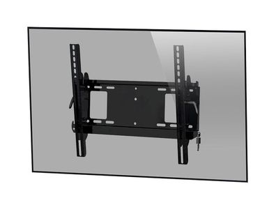 peerless PTL640 diebstahlsichere Display Wandhalterung 32-60 Zoll neigbar