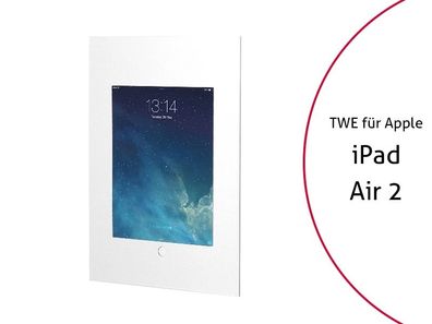 TabLines TWE054W Tablet Wandeinbau für Apple iPad Air 2 HB, weiß