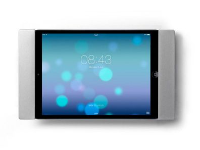 smart things sDock Fix Air iPad Wandhalterung silber