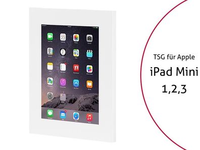 TabLines TSG009W Tablet Schutzgehäuse für iPad Mini 1/2/3, weiß