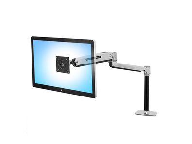 Ergotron LX Sitz-Steh Monitorhalterung als Schreibtischhalter (45-360-026)