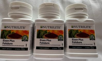 3x Nutrilite™ - Eisen Plus Folsäure Nutrilite™