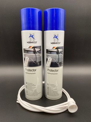 2x Normfest Protector Hohlraumschutz Spray + Sonde 400ml Hohlraumversiegelung