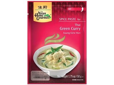 Asian Home Gourmet - Grünes Thai Curry - Kaang Kiew Wan - Würzpaste Würzmix