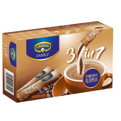 KRÜGER FAMILY Kaffee 3in1 10028042 Classic 10St
