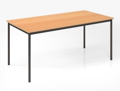 Tisch Basic 160x80x72 cm Besprechungstisch Mehrzwecktisch Schreibtisch vh-büromöbel