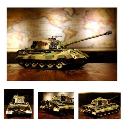 Heng Long RC Panzer Deutscher Königstiger Henschelturm 1:16 PRO Metallgetriebe