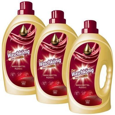 Der Waschkönig Farbwaschgel Mix Color 2x3 l - Made in Germany