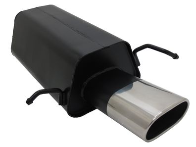 Novus Sportendschalldämpfer 135x75mm für Mercedes CLK W209
