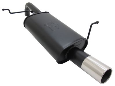 Novus Sportendschalldämpfer 1x76mm für Ford Fiesta 7 1.25 / 1.4 / TDCI
