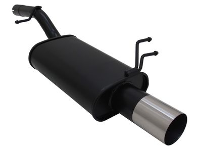 Novus Sportendschalldämpfer 1x90mm RL-Design für Ford Fiesta 6
