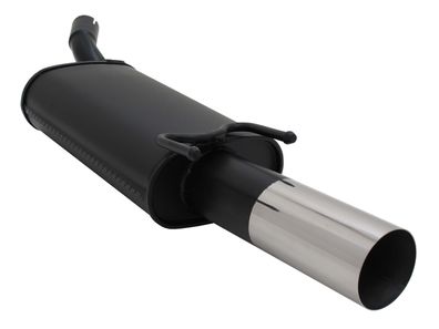 Novus Sportendschalldämpfer 1x90mm RL-Design für Opel Tigra A