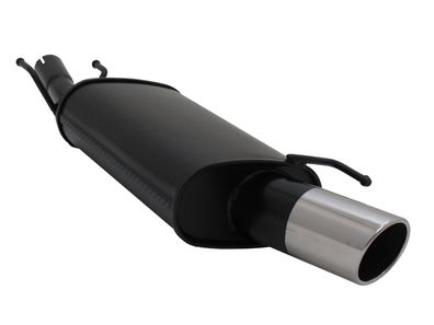 Novus Sportendschalldämpfer 1x90mm SR-Design für Ford Fiesta 4/ 5