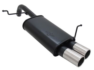 Novus Sportendschalldämpfer 2x76mm für Ford Fiesta 7 1.25 / 1.4 / TDCI