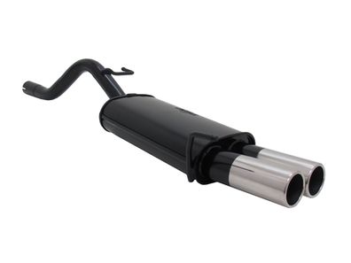Novus Sportendschalldämpfer 2x76mm für Opel Corsa D bis Facelift