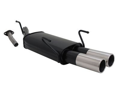 Novus Sportendschalldämpfer 2x76mm für Opel Astra G Caravan