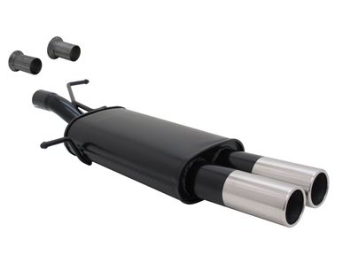 Novus Sportendschalldämpfer 2x76mm für Peugeot 307 / Citroen C4