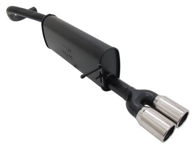 Novus Sportendschalldämpfer 2x76mm für Seat Ibiza 6J / 6P
