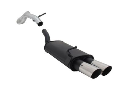 Novus Sportendschalldämpfer 2x76mm MS-Design für Audi A3 8L / Seat Leon 1M / VW Gol