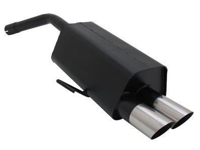 Novus Sportendschalldämpfer 2x76mm MS-Design für Alfa Romeo 156 / Alfa Romeo GT