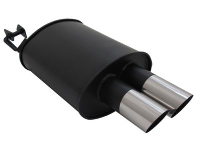 Novus Sportendschalldämpfer 2x76mm MS-Design für BMW 5er E39