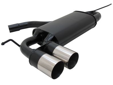 Novus Sportendschalldämpfer 2x76mm RL-Design für Audi A3 8P / VW Golf 5 / VW Golf 6