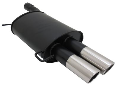 Novus Sportendschalldämpfer 2x76mm SR-Design für BMW 5er E60