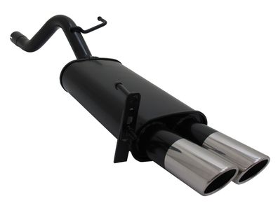 Novus Sportendschalldämpfer 2x76mm SR-Design für Opel Corsa D bis Facelift