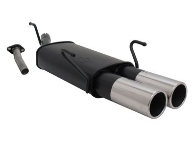 Novus Sportendschalldämpfer 2x90mm für Opel Astra G Caravan