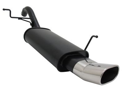 Novus Sportendschalldämpfer 75x135mm DTM für Ford Fiesta 7 1.25 / 1.4 / TDCI
