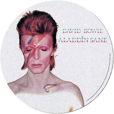 David Bowie (1947-2016): David Bowie Slipmat (Aladdin Sane)