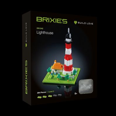 Brixies Leuchtturm Klemmbaustein Set