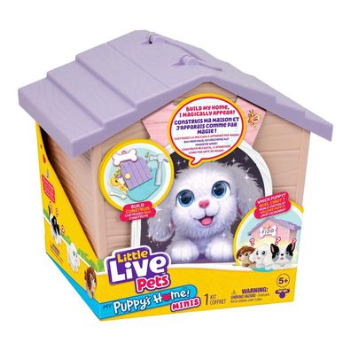 Moose Toys Little Live Pets: My Puppy's Home Mini - Spielset - Pink