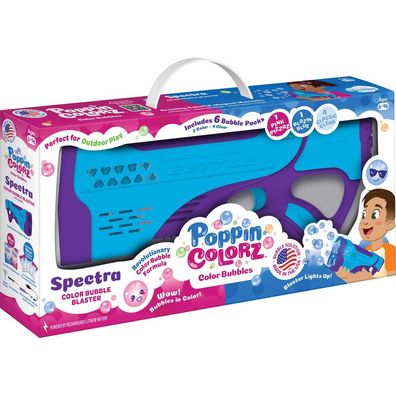 Wowmazing South Beach Bubbles: PoppinColorz Spectra Seifenblasenpistole