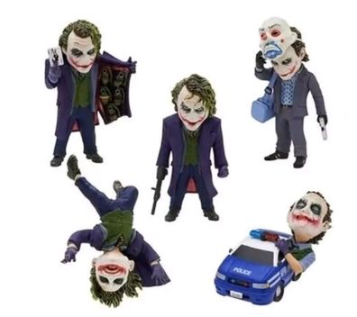 5 Teiliges Figuren Set Joker aus Batman Figures Anime Manga TV 5 cm