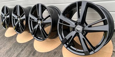 4x Original Audi A3 S3 RS3 8V 19 Zoll Alufelgen Blade 8V0601025EJ 8,0Jx19 ET49 BLACK