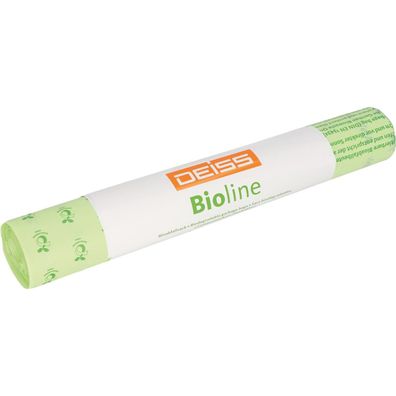 DEISS Müllbeutel 06072 kompostierb. 240l 650 + 550x1.350mm 5 St./Pack