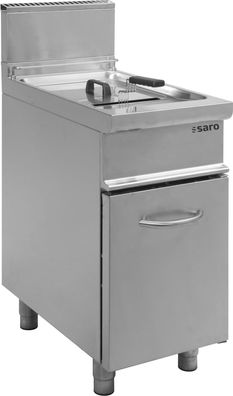 Gastronomie Saro Gasfritteuse Modell E7Flg1V17, Maße B 400 X T 700 X H 850
