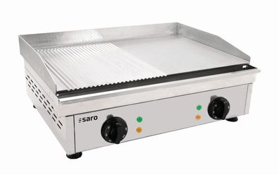 Saro Griddleplatte (Gerillt Glatt) Modell Fry Top Gm 610 M