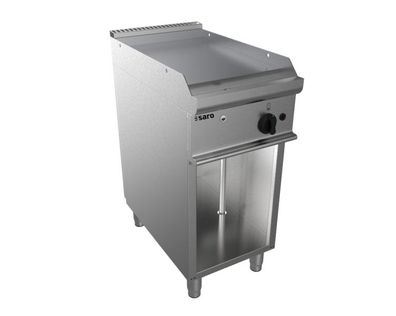 Saro Gas-Griddleplatte Mit Offenem Unterbau Modell E7Ktg1Bal, Maße B 400, Bratplat