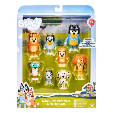 Moose Toys BLUEY Figuren 8er Mega-Pack