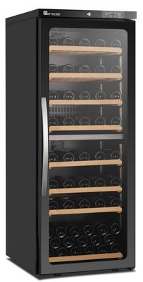 Gastronomie Saro 2-Zonen Weinkühlschrank Mit Glastür, Modell Cv 350 Pv 2T
