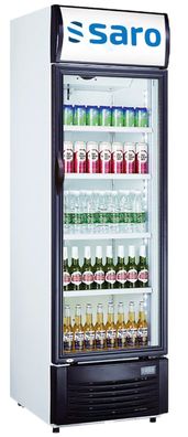 Gastronomie Saro Getränkekühlschrank Mit Werbetafel Modell Gtk 382