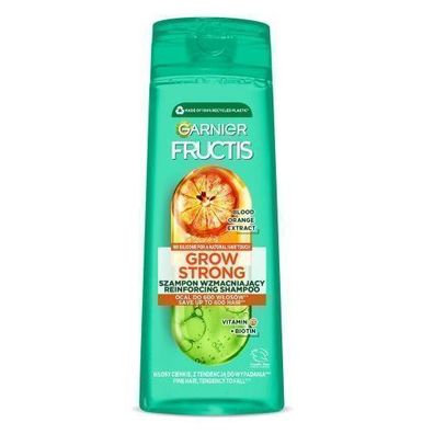 Garnier Fructis Grow Strong Anti-Haarverlust Shampoo Orange, 400 ml