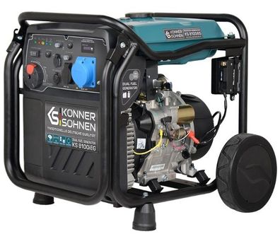 Könner&Söhnen LPG/ Benzin-Inverter-Generator KS 8100iEG 230V