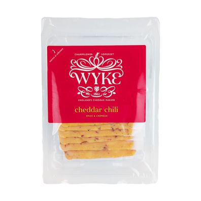 Food-United leicht scharfer und cremiger Cheddar Käse Spicy 160g