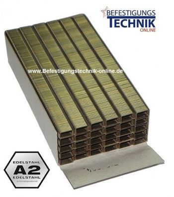 Klammern SB5019 12mm rostfrei für Bostitch P51-5B-E Senco F08BGAP SFT10XP-F SFW09-F 5